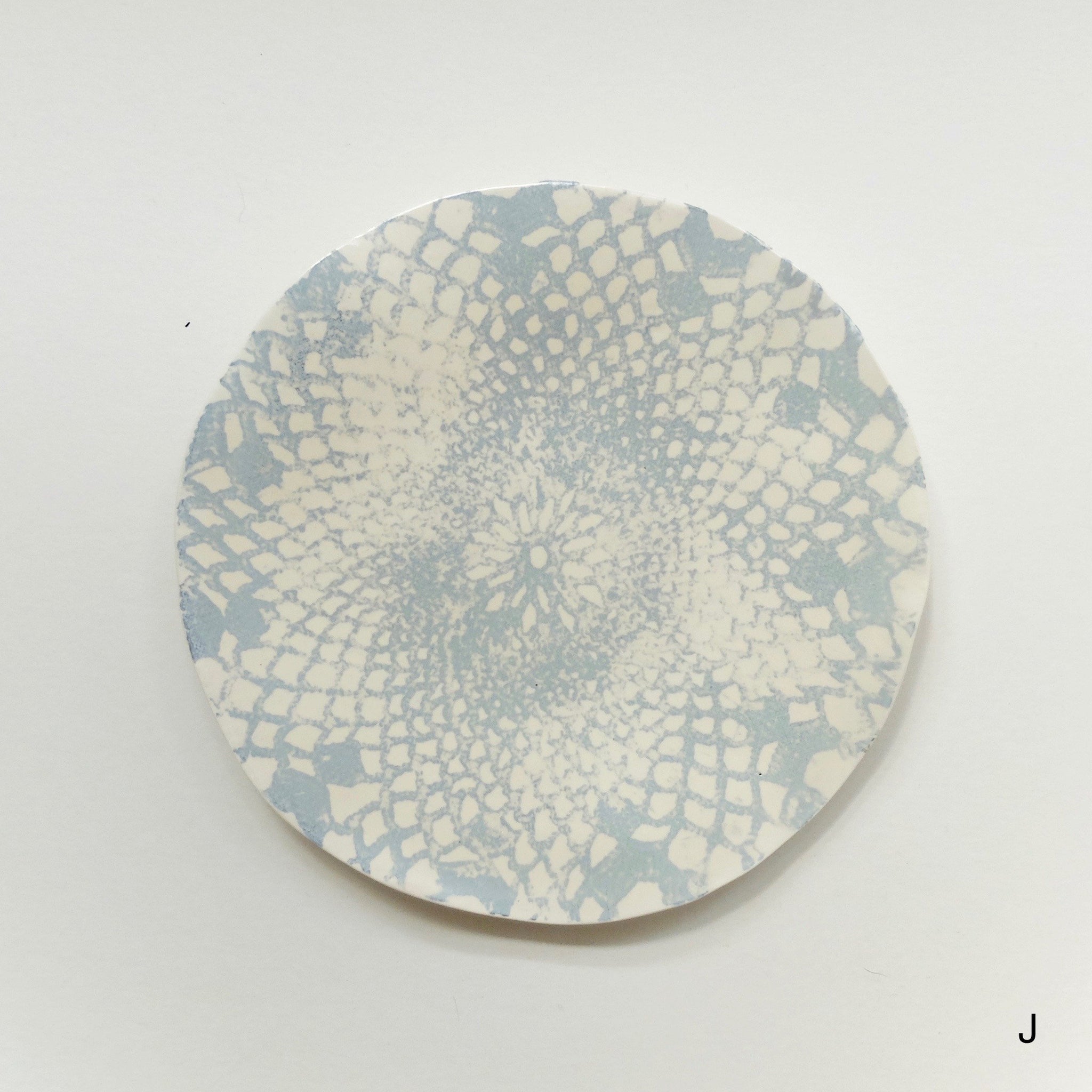 Fliff Carr lace plate
