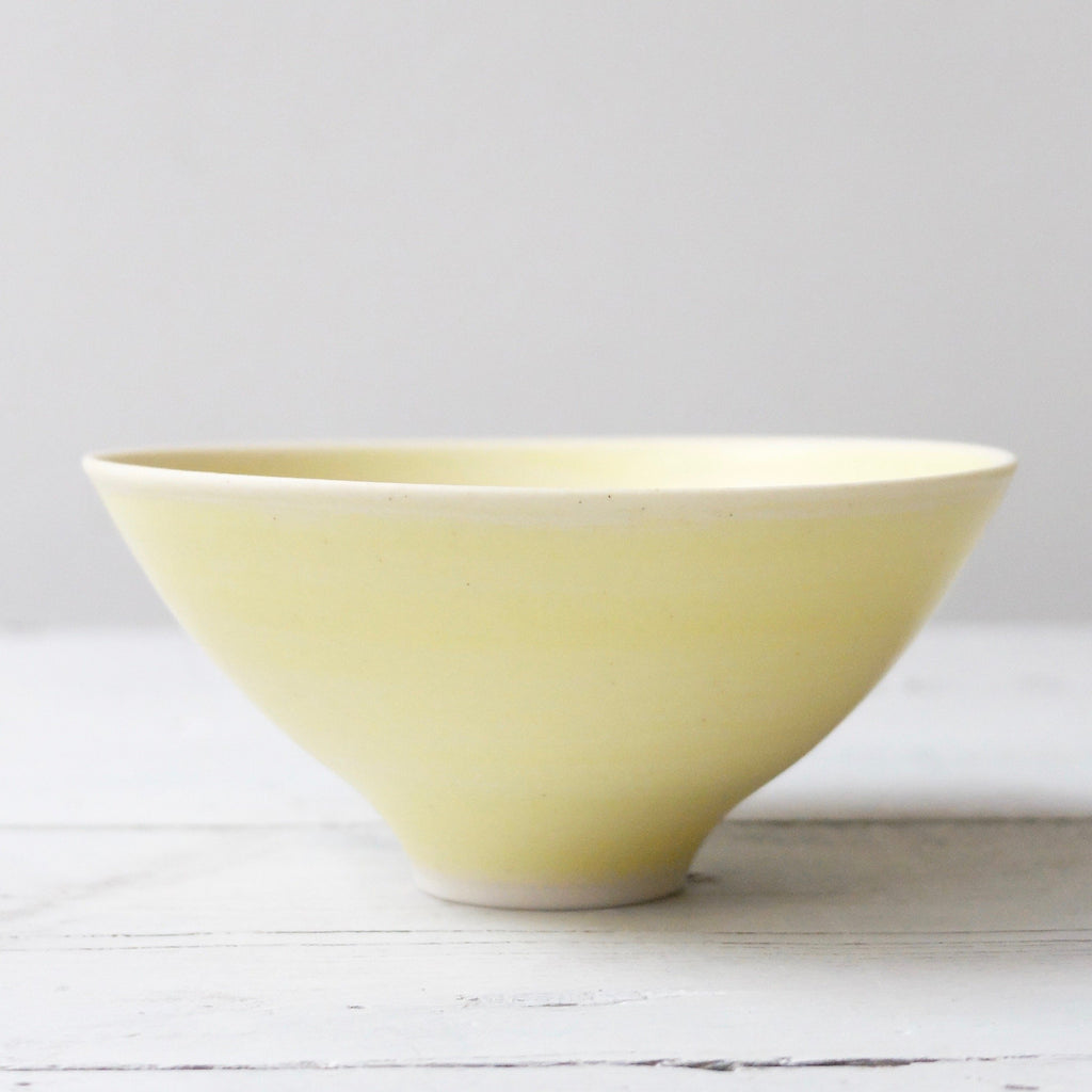 Peter Wills Little Yellow Porcelain Bowl