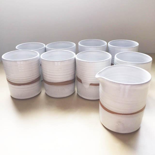 Horizon cups and pitcher BUNDLE