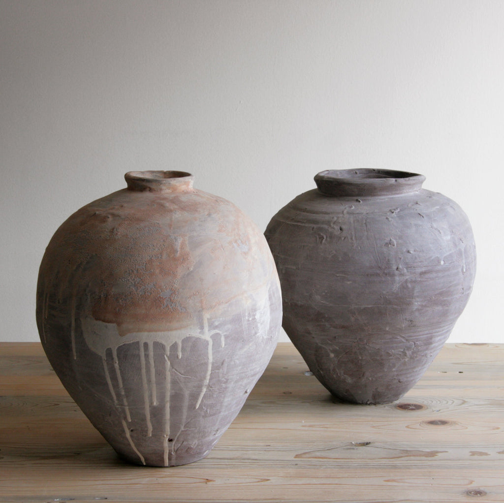 Terra Cotta Vases 1 & 2