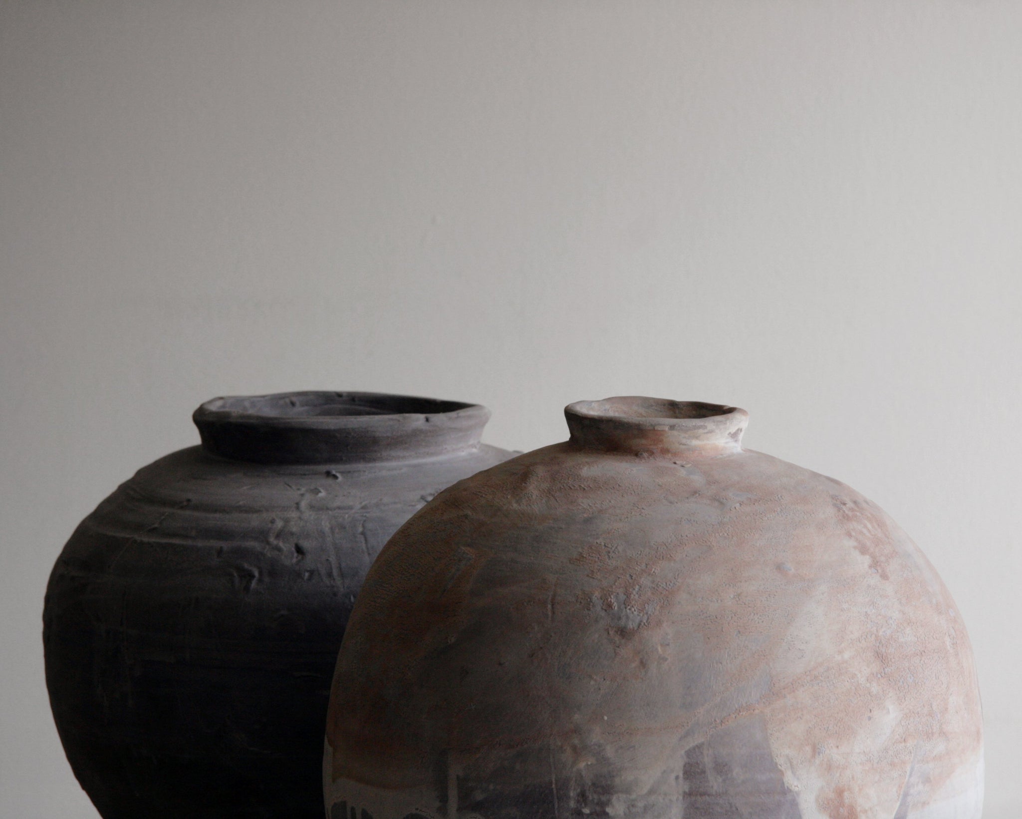 Terra Cotta Vases 1 & 2